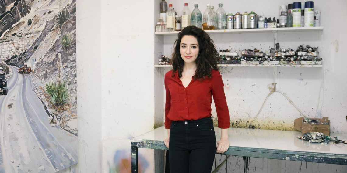Artificial nature scenes between reality and fiction: Burcu Perçin