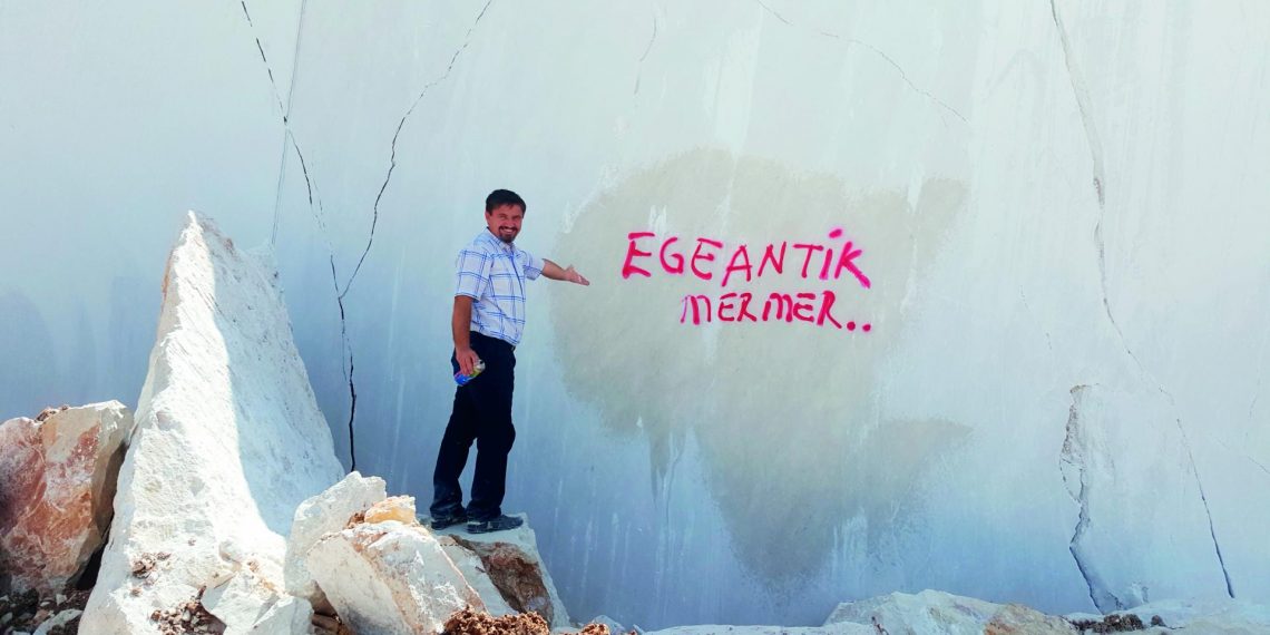 Sabri Bora, the owner of Aegean Antique Marble: “We are after quality”