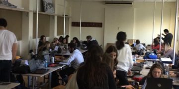Architecture Students Learning Natural Stone
