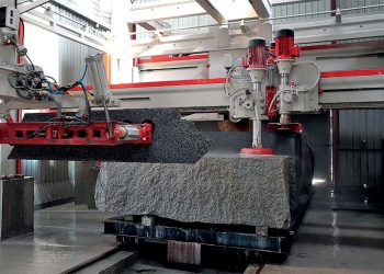 Mutlu Makina’dan PLC Kontrollü MTL64 çok testereli Granit ST Makinası