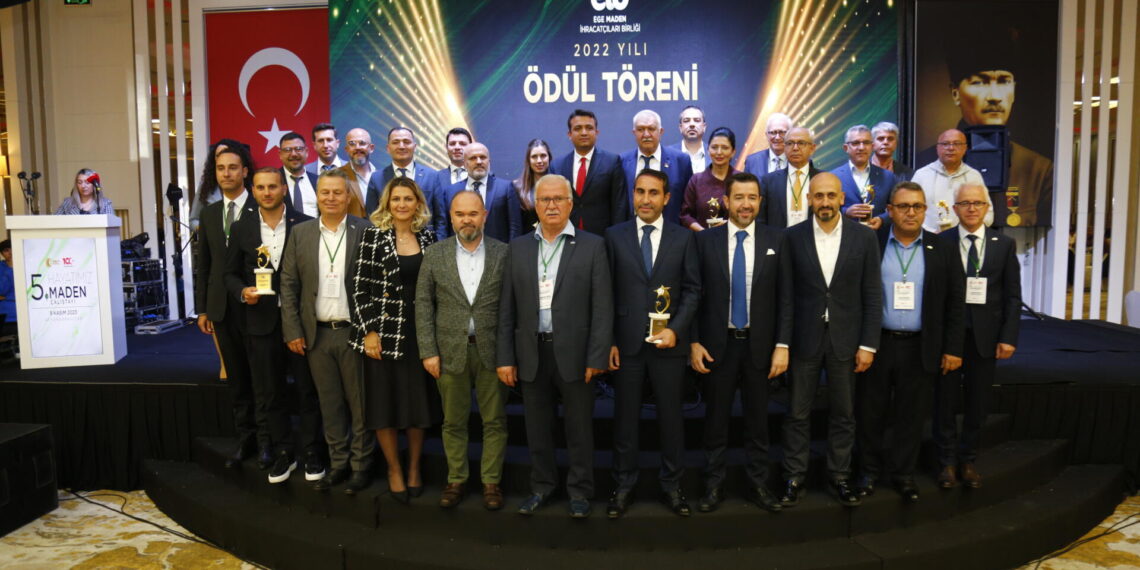 Maden ihracatının yıldızları ödüllendirildi