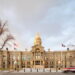 Rebuilt with original stone: Wyoming State Capitol