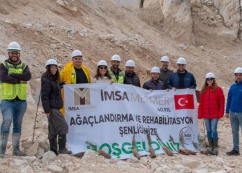 İMSA Mermer, Ömrünü Tamamlayan Ocağını 7 Bin Fidanla Yeniden Doğaya Kazandırdı