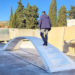 3D Bridge Made from Marble Waste