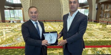 İMİB Heyeti, Özbekistan’daki Yeni Taşkent Projesi’ni yerinde inceledi